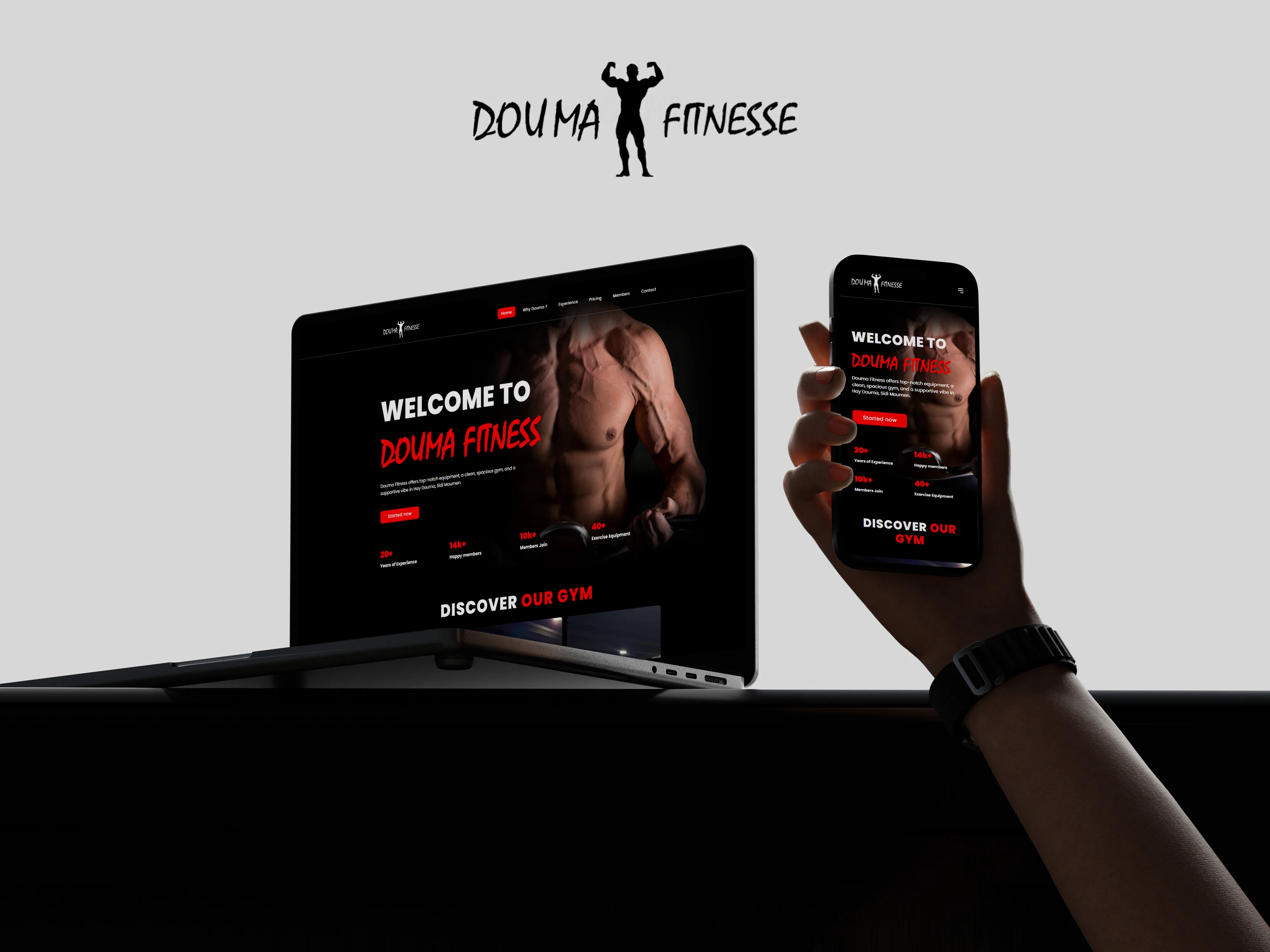 Douma Fitnesse club website
