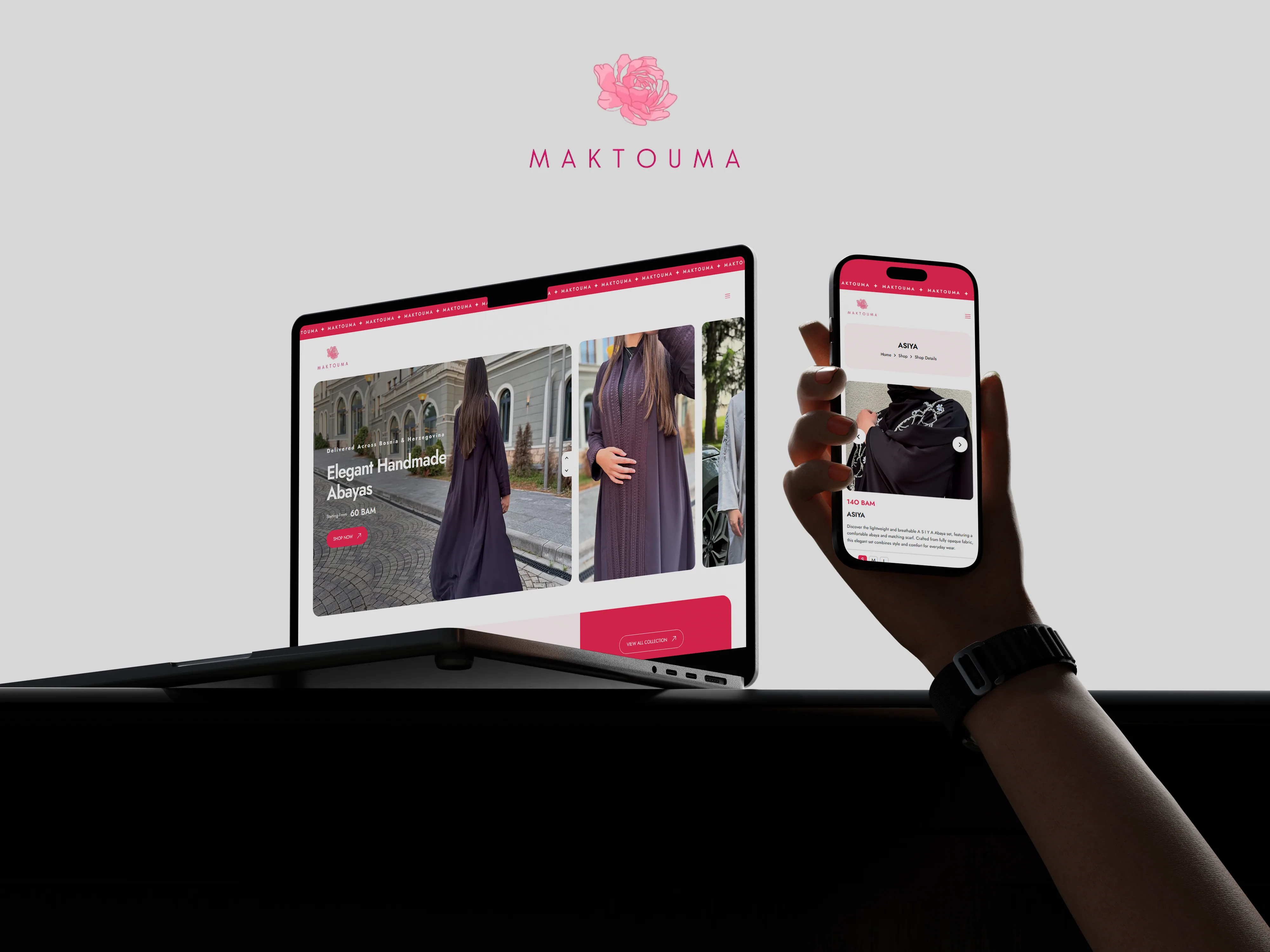 Maktouma premium e-commerce storefront